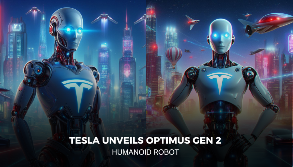 Into The Future Tesla Unveils Optimus Gen 2 Its Next Generation